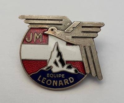 Jeunesse et Montagne. Equipe LÉONARD. Émaillé. Aviation (L227)