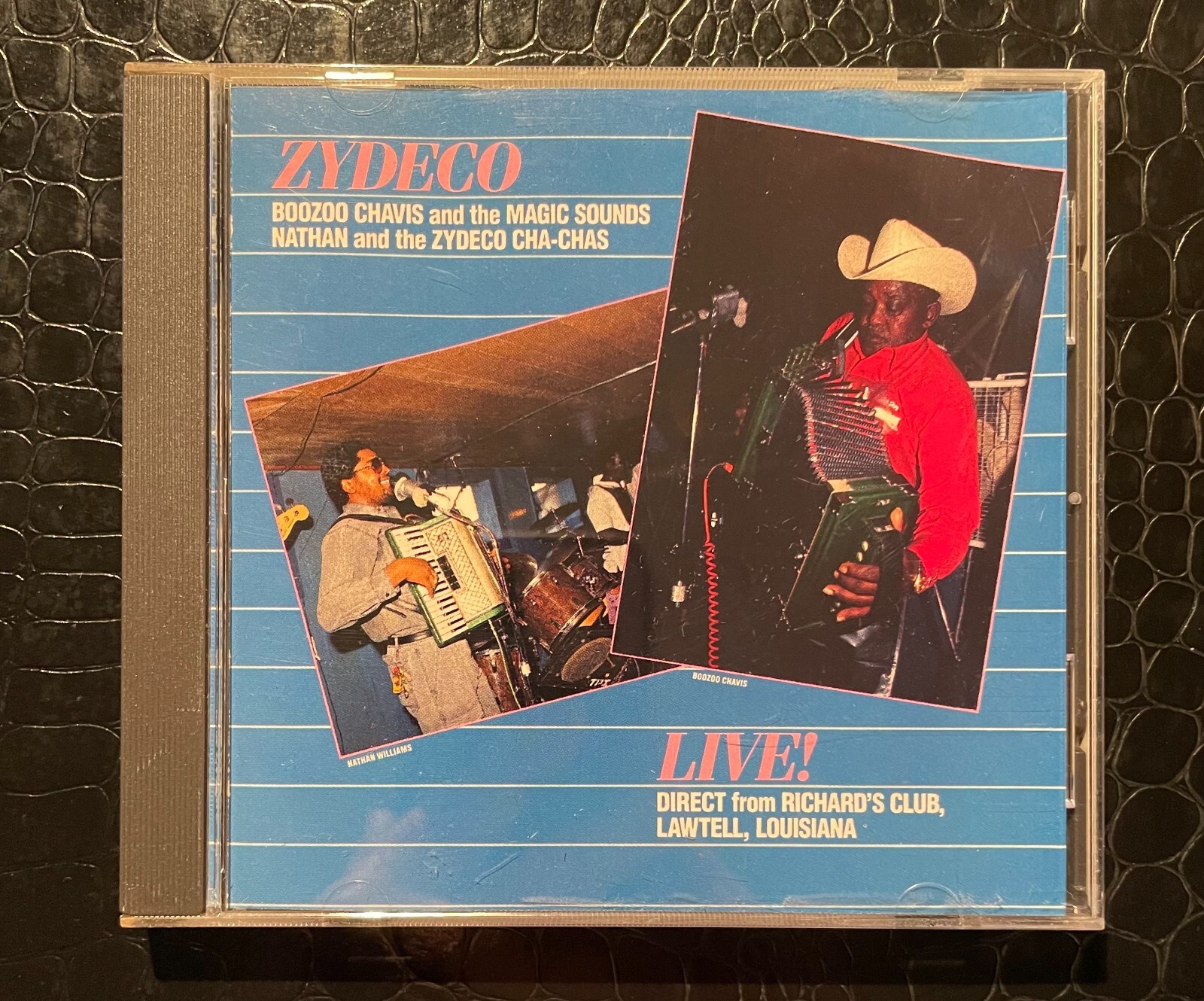 ZYDECO LIVE BOOZOO CHAVIS & THE MAGIC SOUNDS/THE ZYDECO CHA