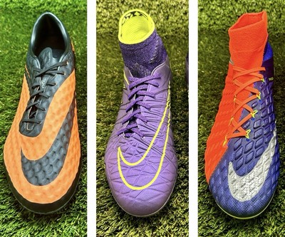 Nike Hypervenom Phantom I II III (ref: Elite GX GT Magista Obra CTR360 Maestri)