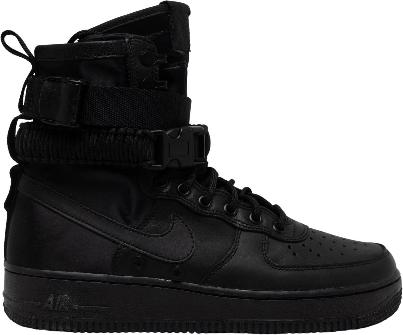 Nike Sf Air Force 1 High Triple Black 2018 W for sale | eBay Nike Sf Air Force 1 High Triple Black 2018 W for sale | eBay
