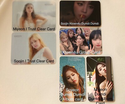 (g)i-dle   スジン makestar DUMDI DUMDI トレカ G)I-DLE gidle SOOJIN dumdi dumdi Limited Photocard PC K-pop