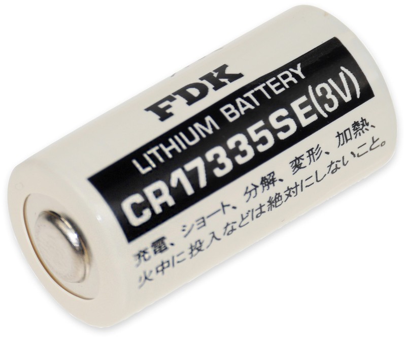 Fdk Corporation Fdk Lithium-Batterie Cr 17335se, 2/3a-Zelle, 3 V-, 1800 Mah
