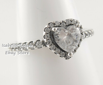 ELEVATED HEART Authentic PANDORA Love VALENTINE's Ring