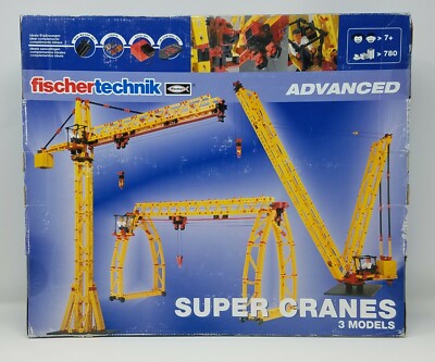 Fischertechnik Advanced Super Cranes SEALED BIG BOX WITH DAMAGE SEE PHOTOS