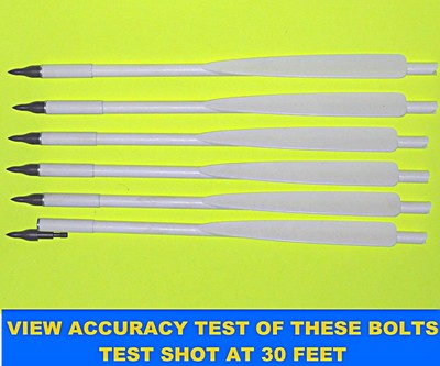 48x Archery Hunting Pistol Crossbow Metal Bolts Arrows for Cross Bow 50lb 80lb
