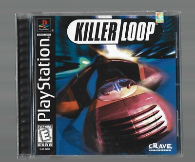 Killer Loop for Sony PlayStation 1 Black Label Extremely Rare FACTORY SEALED