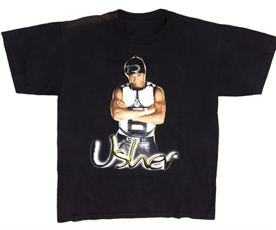 USHER Vintage 1998 My Way Concert T Shirt Size Rap Tee HH014