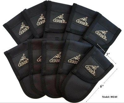 10 BRAND NEW 15x8cm UNUSED GERBER MULTI TOOL / KNIFE POUCH BUY IT NOW (NO KNIFE)