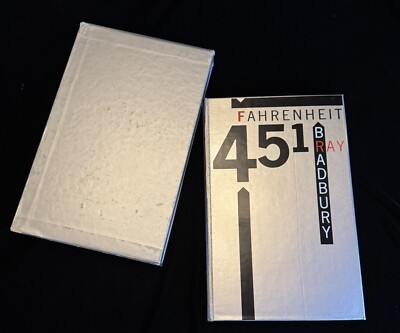 SIGNED FAHRENHEIT 451 RAY BRADBURY MUGNAINI Limited Edition