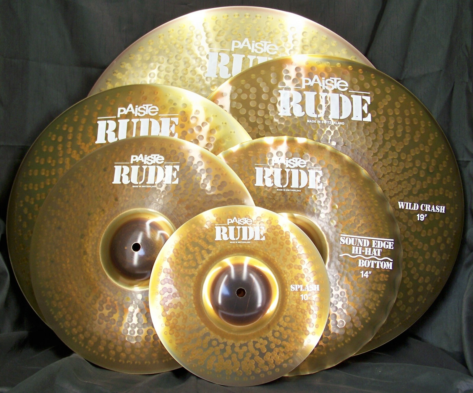 Paiste rude cymbal pack sales