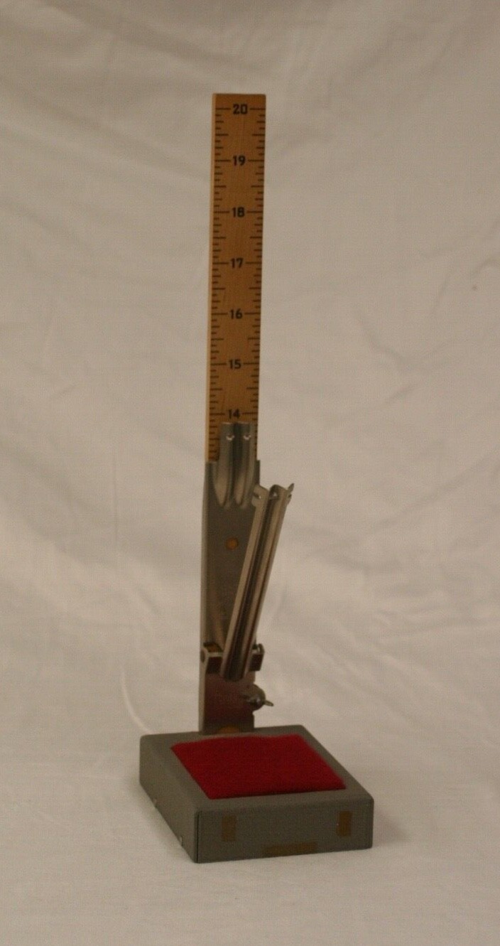 Vintage De Luxe ORCO Pin-It Skirt Marker w/ Pin Cushion Hem Measuring Tool USA