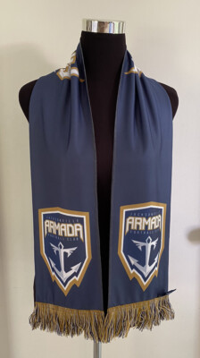 Jacksonville Armada FC Soccer Scarf~Skyline NPSL