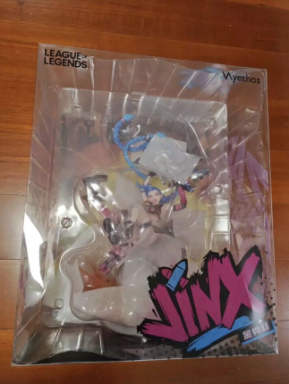 Myethos 1/7 Scale League of Legends LOL Jinx Figure Painted Myethos 1/7 Scale League of Legends LOL Jinx Figure Painted