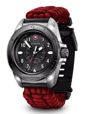 Pre-owned Victorinox 242016.1 Mens Watch Journey 1884 Quartz Limited Edition 43mm 20atm