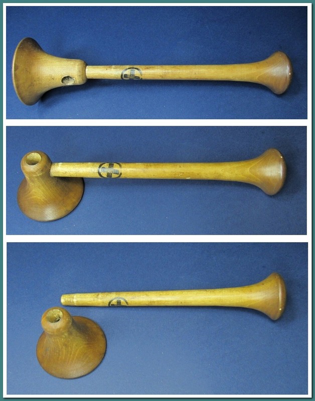 Ancien StÃ©Thoscope ObstÃ©Trical En Bois ModÃ¨Le Pinard #91024