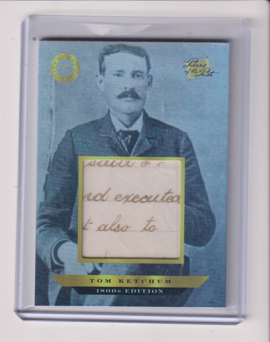 2024 PIECES OF THE PAST 1800's EDITION HAND WRITTEN RELIC