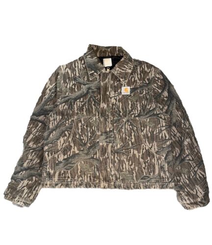 VTG 90s M CARHARTT REALTREE MOSSY OAK J63MOT J22 DETROIT VTG 90s M CARHARTT REALTREE MOSSY OAK J63MOT J22 DETROIT