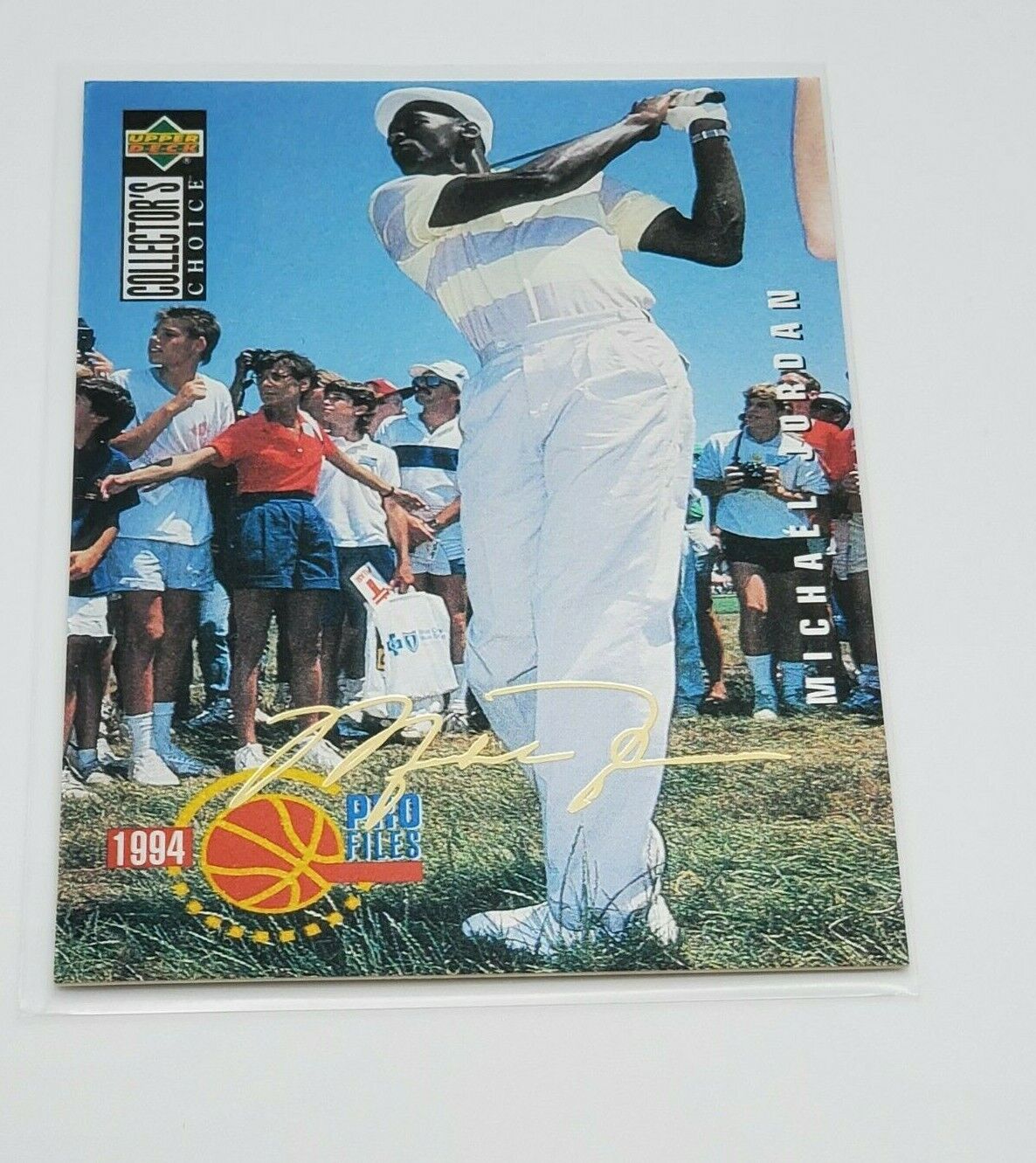 Michael Jordan 1994-95 Upper Deck Collector's Choice Gold Michael Jordan 1994-95 Upper Deck Collector's Choice Gold