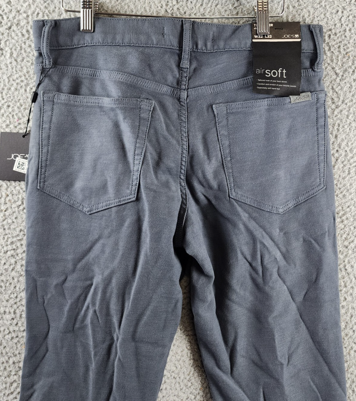 Joe's Jeans The AirSoft Asher Slim-Fit Jeans Men's 32 Smoke Zip Fly With Button - Picture 8 of 18
