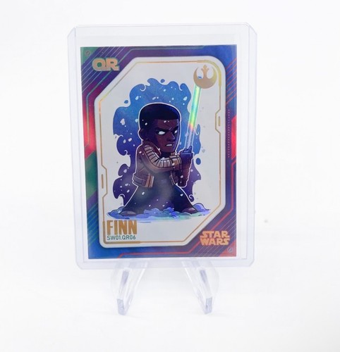 Finn FN-2187 Chibi Card Holofoil Box Hit SW01.QR06 Star Wars