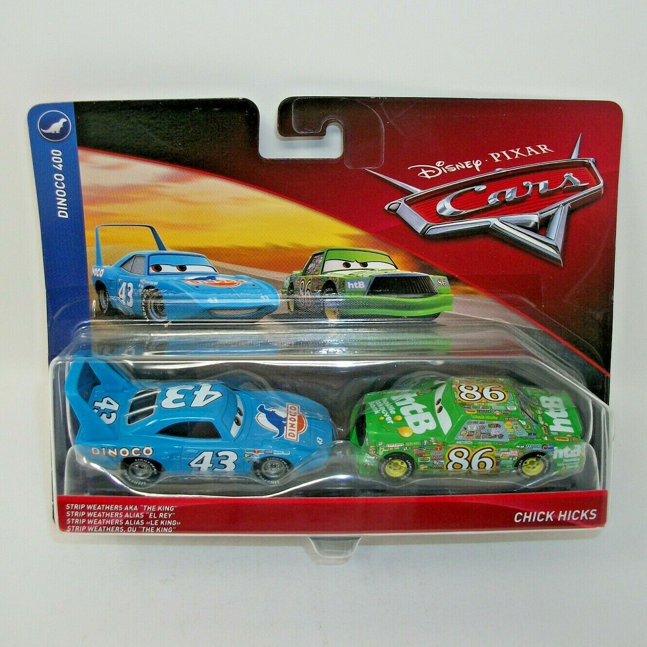 Mattel Disney Pixar Cars Dinoco 400 Strip Weathers The King and