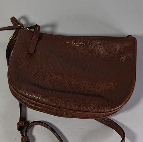 MARC JACOBS Crossbody Bag Supple Group Leather Brown Small