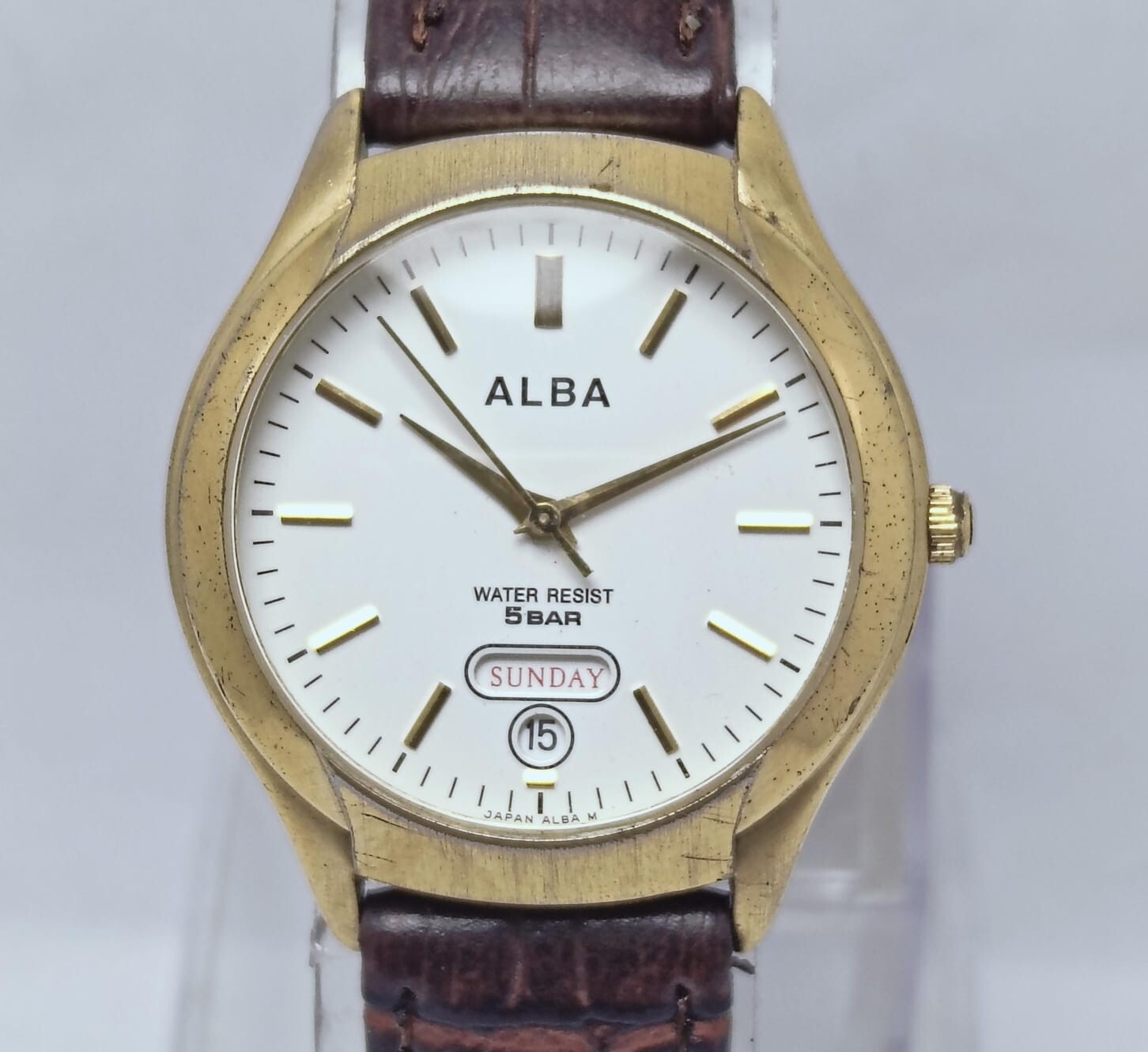 専用商品です SEIKO ALBA A.K.Aデジタル腕時計 ALBA セイコーAKA デジタル腕時計 LED赤文字盤（IPブラック