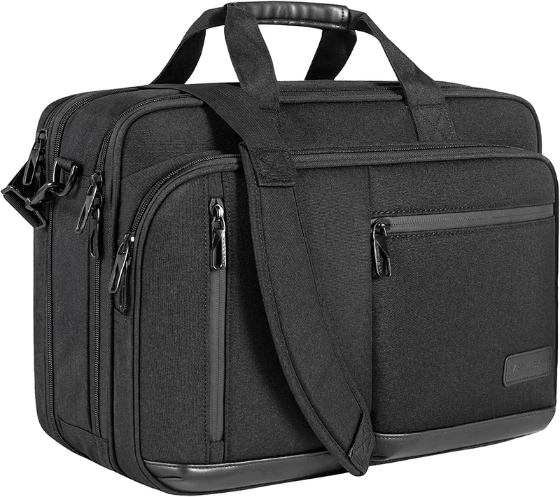 Laptop Bag Premium Laptop Briefcase Fits Up to 17.3 Inch Laptop Expandable Water