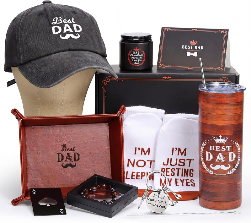 10 Pcs Dad Gift Set, Father'S Day Birthday Gifts for Men