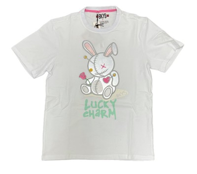

Мужская футболка BKYS White/Silver Lucky Charm