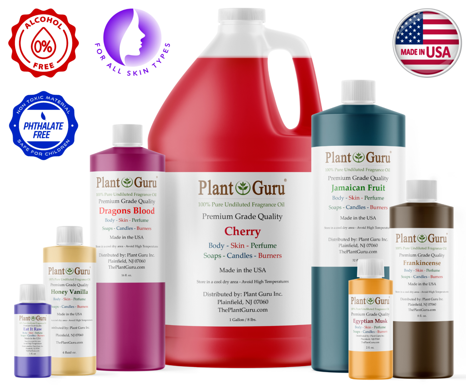 Fragrance Oils for Candle Soap Bath Bomb Incense Making Scented Oil Bulk Lot