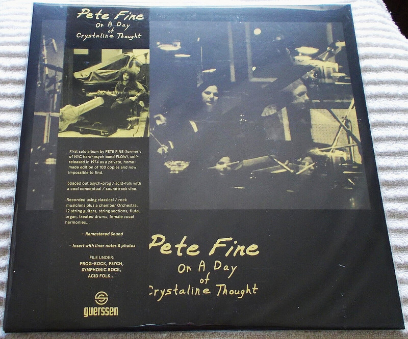PETE FINE - ON A DAY OF CRYSTALINE THOUGHT 74