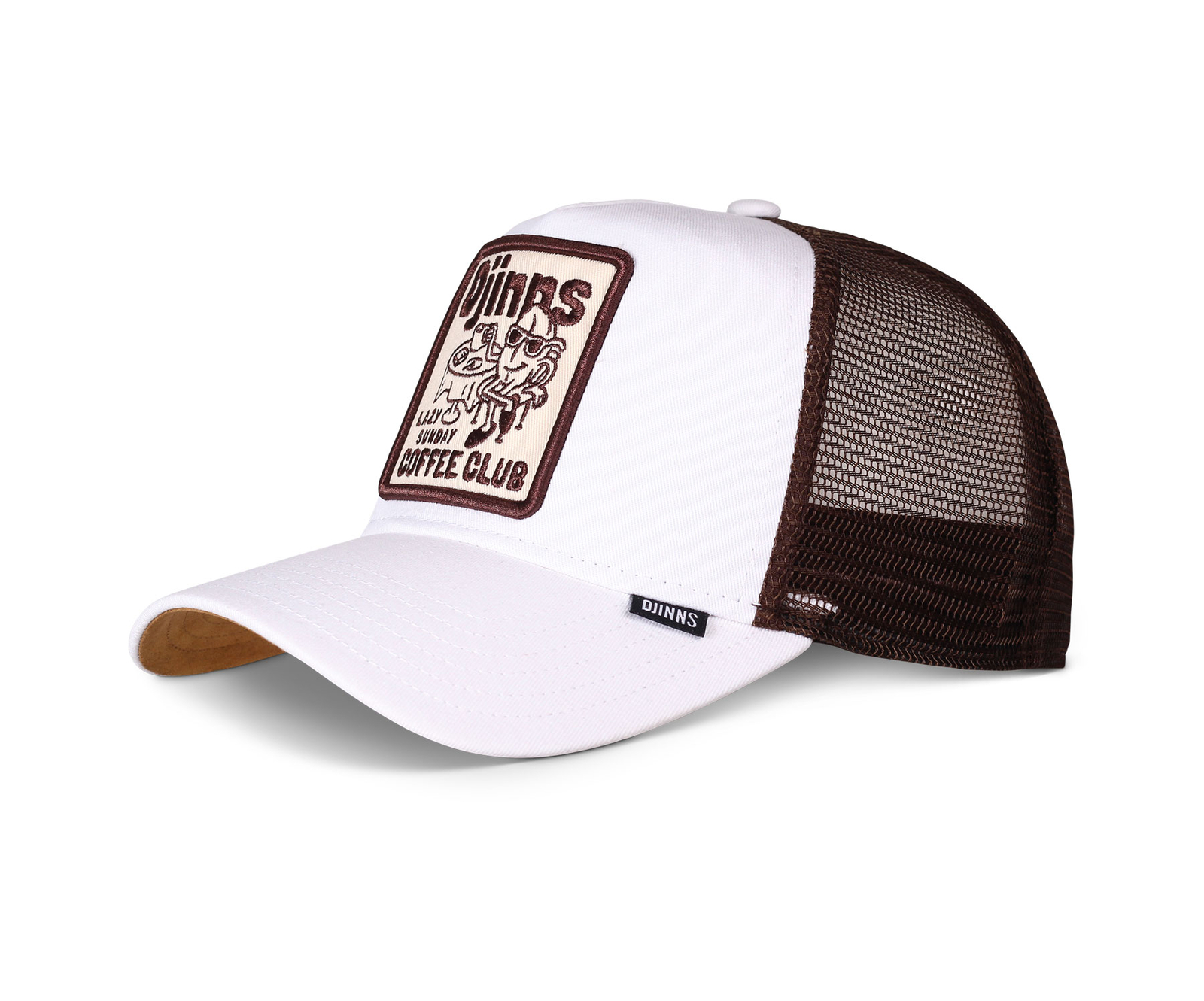 DJINNS Trucker Cap HFT Coffee white