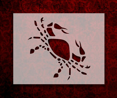 Cancer Zodiac Astrology Sign Symbol 8.5'' x 11'' Stencil FAST FREE SHIPPING (734)