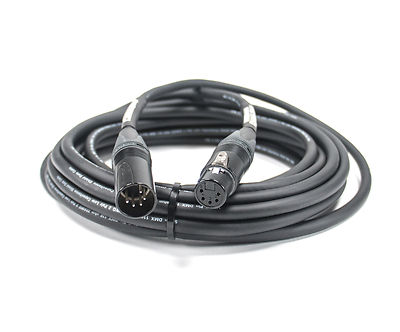 6 DMX 5-Pin Ultra Premium Cables 10 ft Neutrik XX Connectors Elite Core