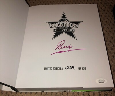 ビートルズ Ringo Starr 限定版豪華本 新品未開封品 ジェネシス出版