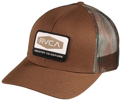 Шляпа дальнобойщика RVCA Mission - Бомбейская коричневая - Новая
