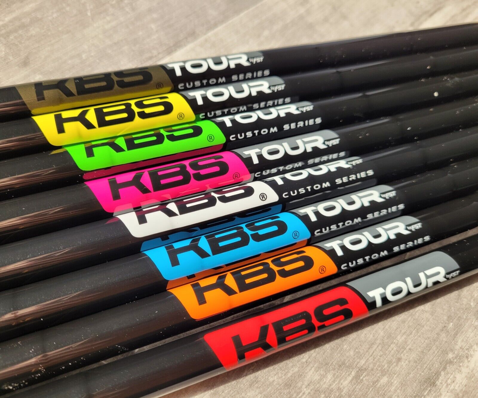 NEW KBS Tour CUSTOM SERIES Black Pearl Wedge Shafts .355 NEW KBS Tour CUSTOM SERIES Black Pearl Wedge Shafts .355