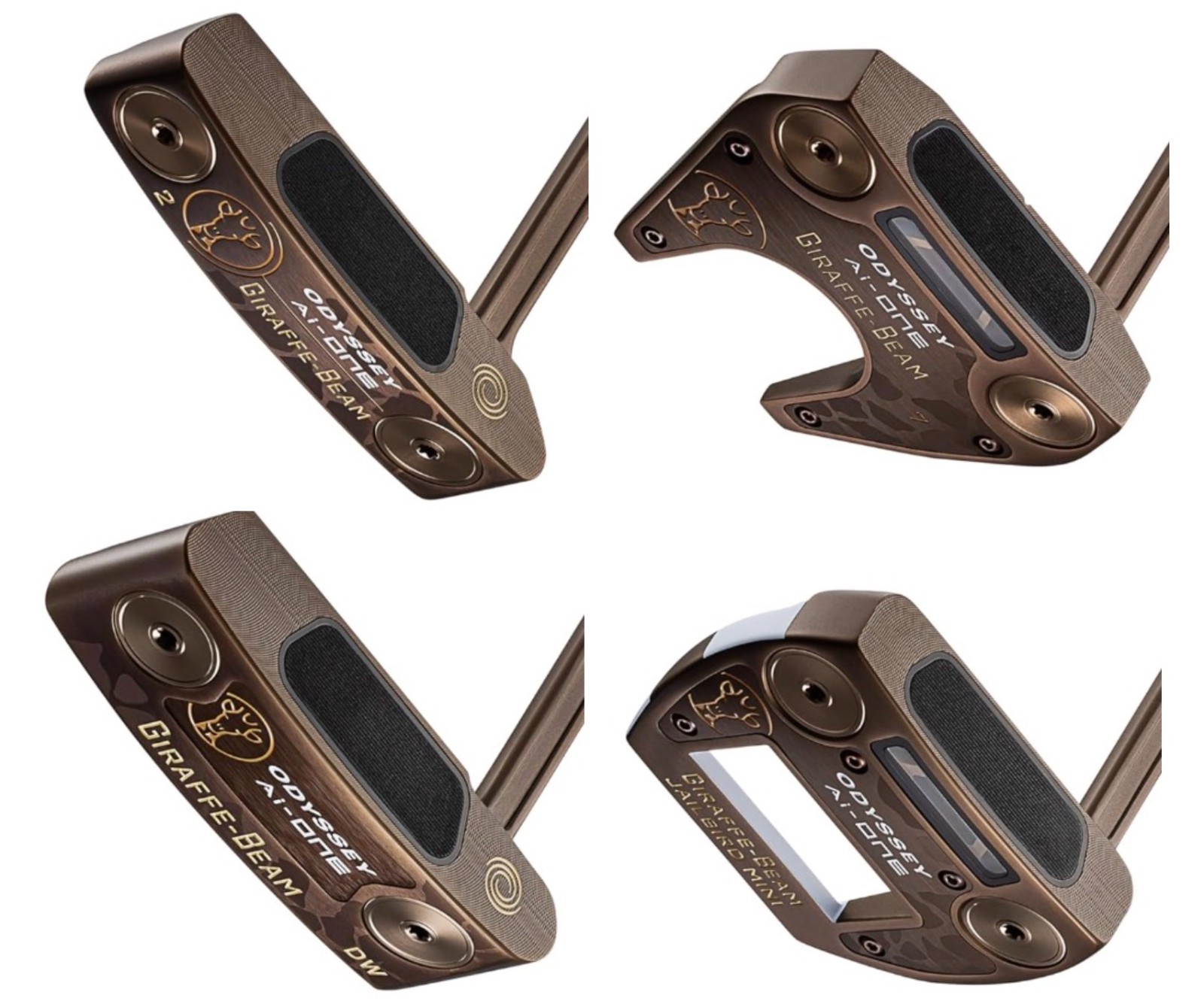 クラブ ODYSSEY A.I. ONE GIRAFFE BEAM Odyssey GIRAFFE-BEAM #7 Ai-ONE putter 2025 34 inch STROKE