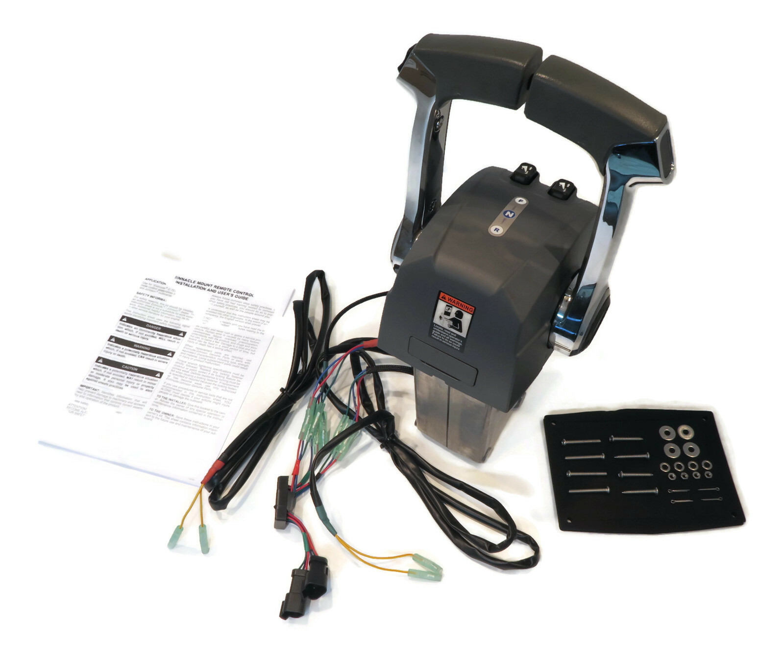 Remote Throttle Control, Dual Lever for Johnson & Evinrude 5006184 Boat