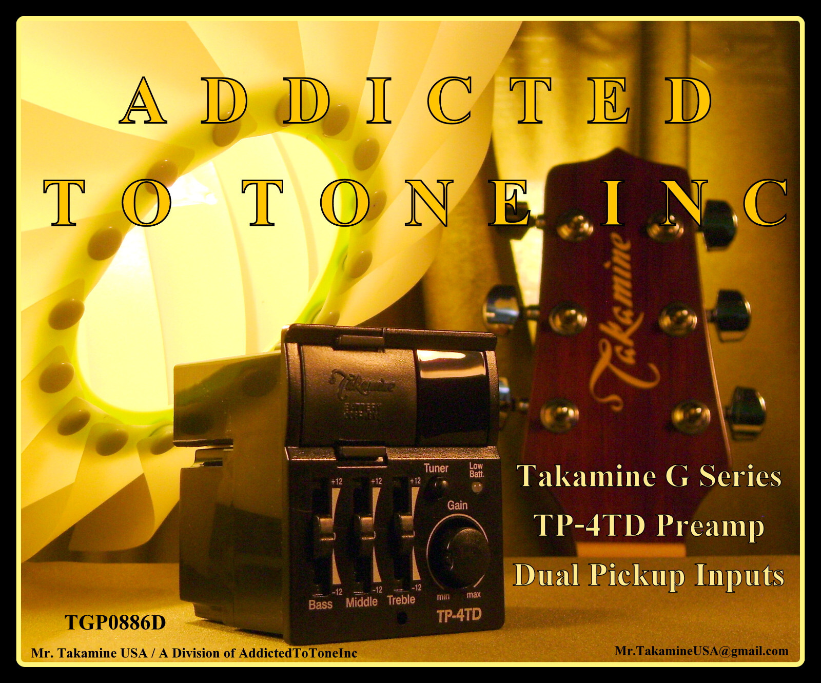 ギター TIDEMARK TBH DUAL INPUT PREAMP Friedman IRJ Dual Tube Jake E. Lee Signature Dual-Tube