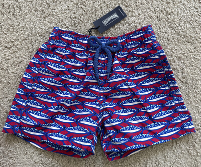 NWT 100% AUTHENTIC VILEBREQUIN SWIM TRUNKS FOR KIDS - MULTICOLOR - 2 YEARS