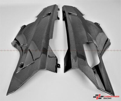 2007-2013 Ducati 848, 1098, 1198 Lower Fairings - 100% Carbon Fiber