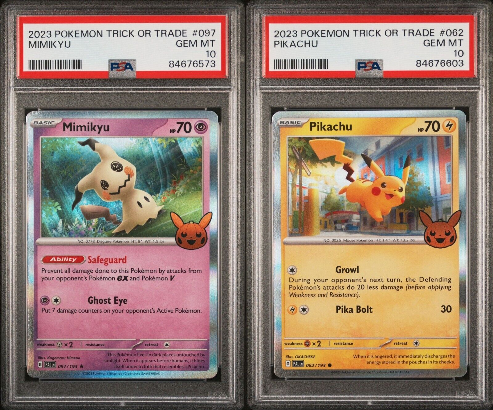 2023 Pokemon TCG BOOster Trick Or Trade LOT Mimikyu 2023 Pokemon TCG BOOster Trick Or Trade LOT Mimikyu