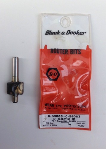 Black & Decker U-59063 1/4