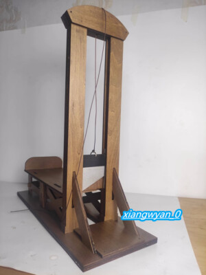 1/6 Middle Ages Wood Guillotine Model Scene Accessories Fit