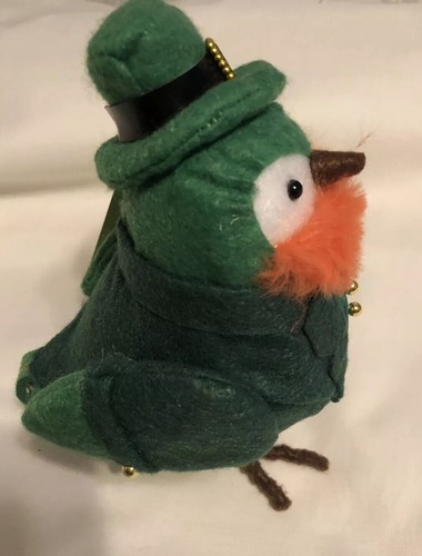 Spring 2019 St. Patrick’s Day Fabric BIRD Target Spritz - Goldy- NWT