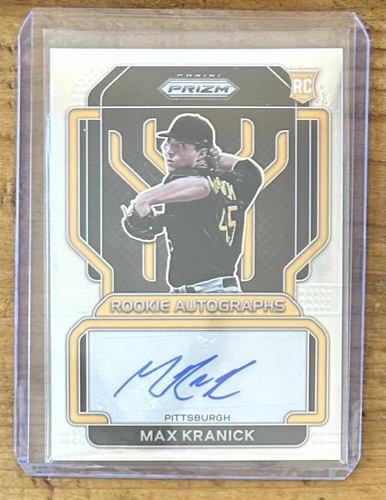 Max Kranick Autograph Auto Panini Prizm RC Rookie #RA-MK