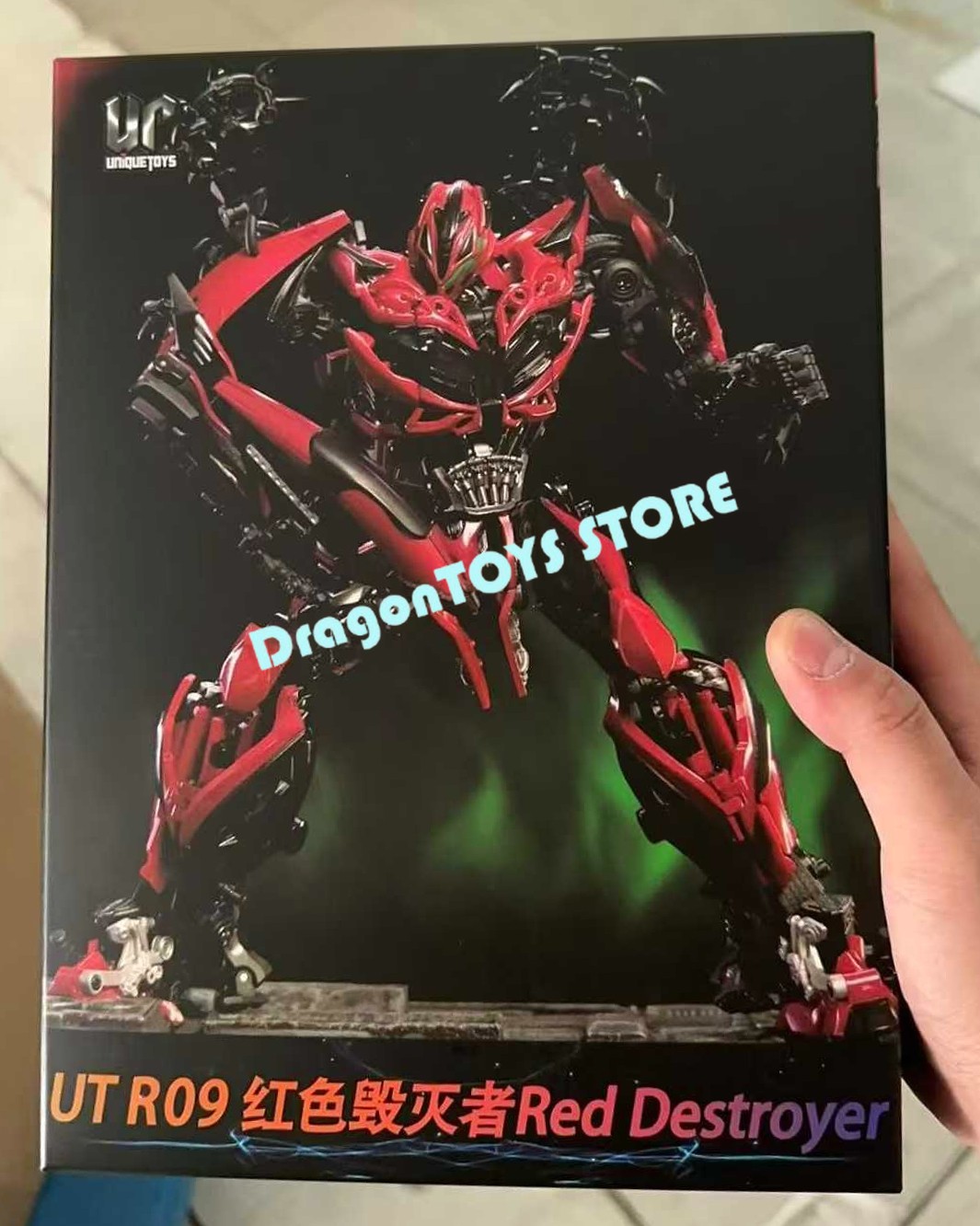 新品 Unique Toys UT R-09 RED DESTROYER Unique Toys UT R-09 Red Destroyer - Magic Square Toys