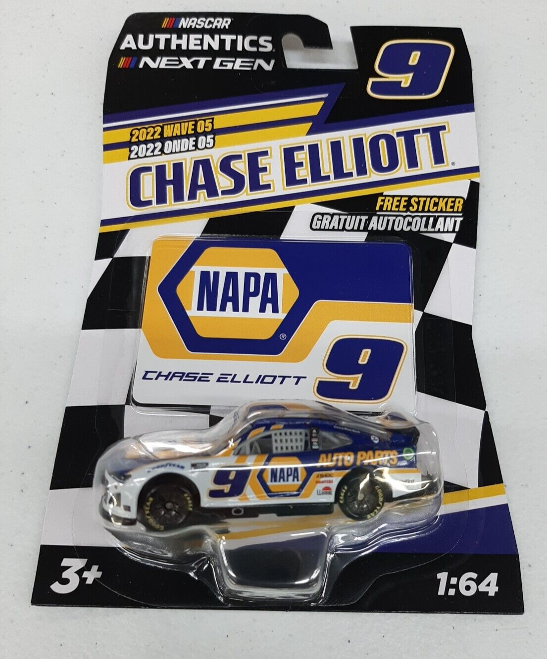 Chase Elliott #9 NASCAR Authentics 2022 Wave 5 Diecast 1:64